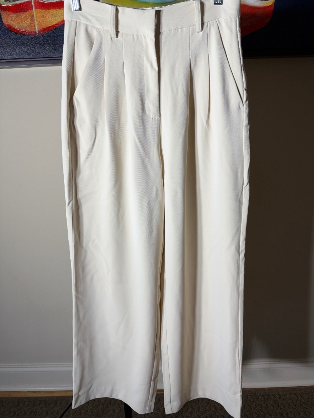 French Connection High Waste, wide leg pant S